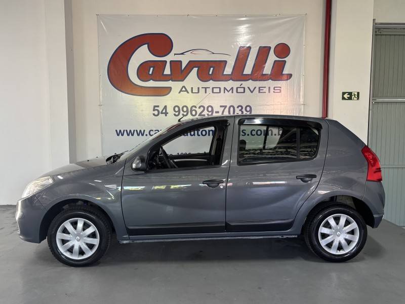 RENAULT - SANDERO - 2011/2012 - Cinza - R$ 33.900,00