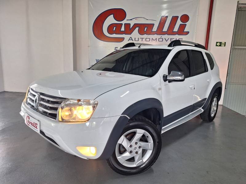 RENAULT - DUSTER - 2012/2013 - Branca - R$ 53.900,00