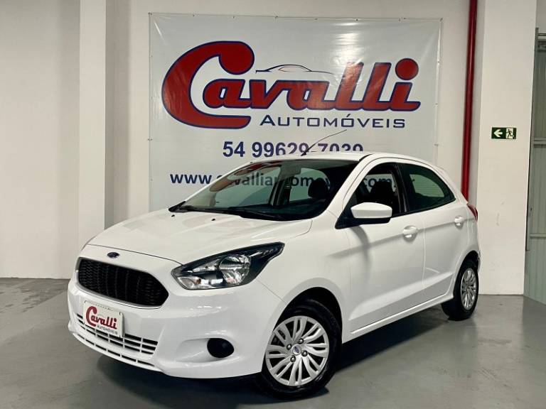 FORD - KA - 2014/2015 - Branca - R$ 40.900,00