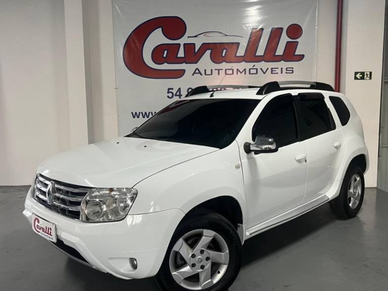 RENAULT - DUSTER - 2012/2013 - Branca - R$ 49.900,00