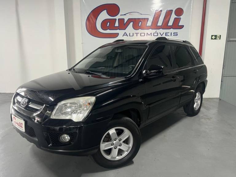 KIA MOTORS - SPORTAGE - 2009/2010 - Preta - R$ 41.900,00