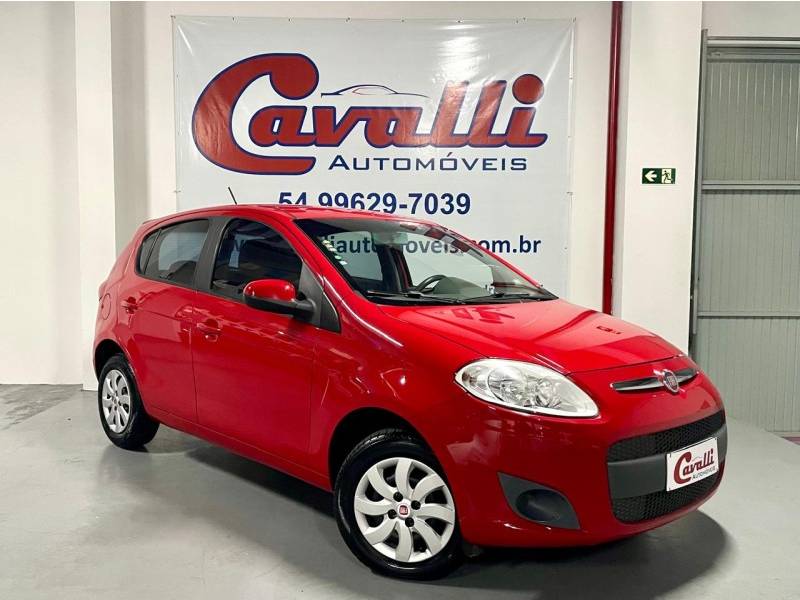 FIAT - PALIO - 2014/2015 - Vermelha - R$ 38.900,00