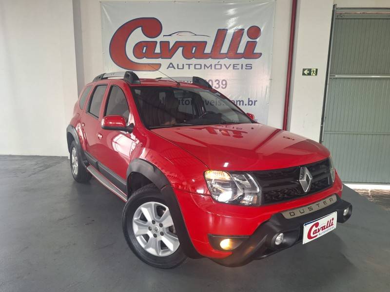 RENAULT - DUSTER - 2015/2016 - Vermelha - R$ 59.900,00