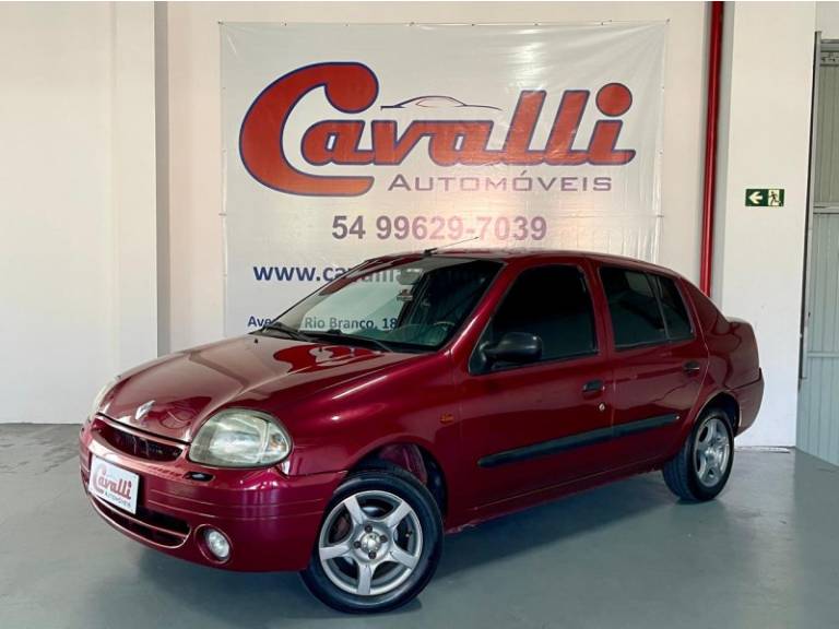 RENAULT - CLIO - 2001/2001 - Vermelha - R$ 18.900,00