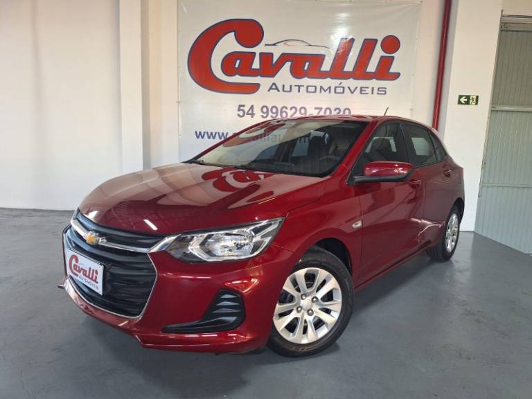 CHEVROLET - ONIX - 2020/2020 - Vermelha - R$ 60.900,00