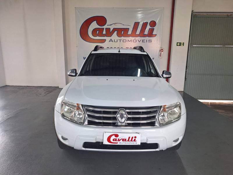 RENAULT - DUSTER - 2012/2013 - Branca - R$ 53.900,00