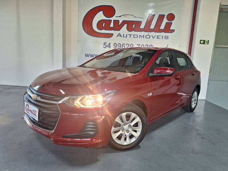 CHEVROLET - ONIX - 2020/2020 - Vermelha - R$ 60.900,00