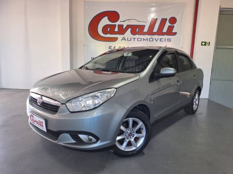 FIAT - GRAND SIENA - 2014/2015 - Cinza - R$ 39.900,00