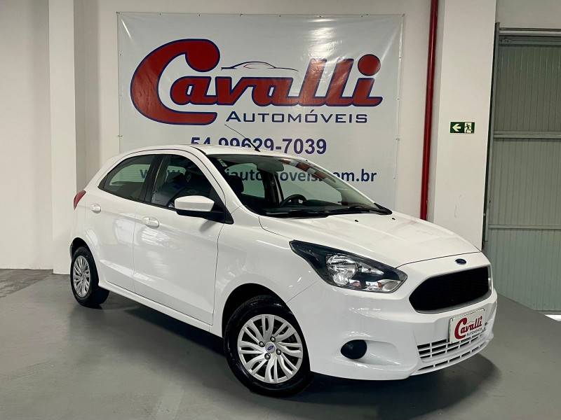 FORD - KA - 2014/2015 - Branca - R$ 40.900,00