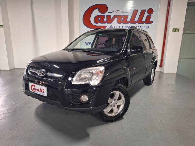 KIA MOTORS - SPORTAGE - 2009/2010 - Preta - R$ 42.900,00